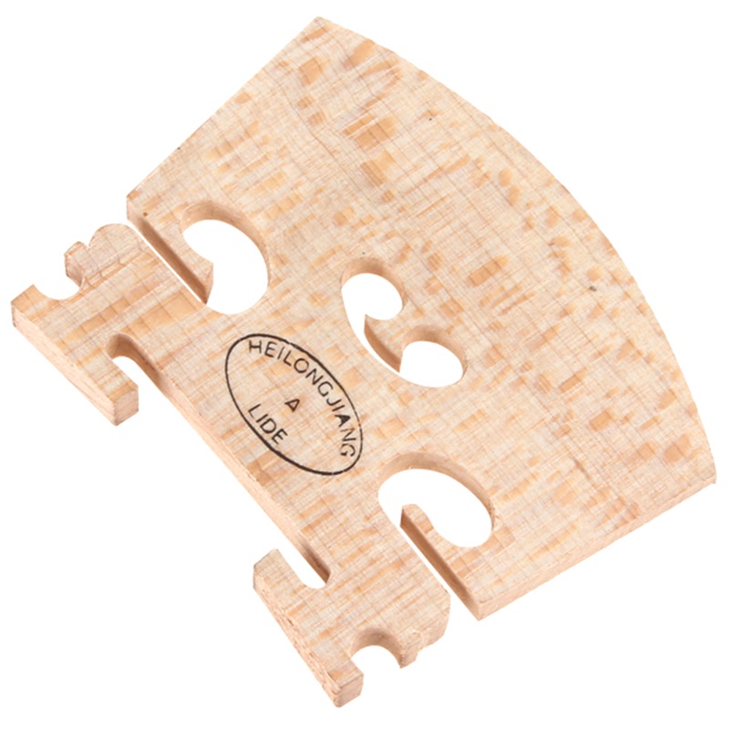 Regular Type Maple Wood Violin Bridge for 1/2 Size Violin