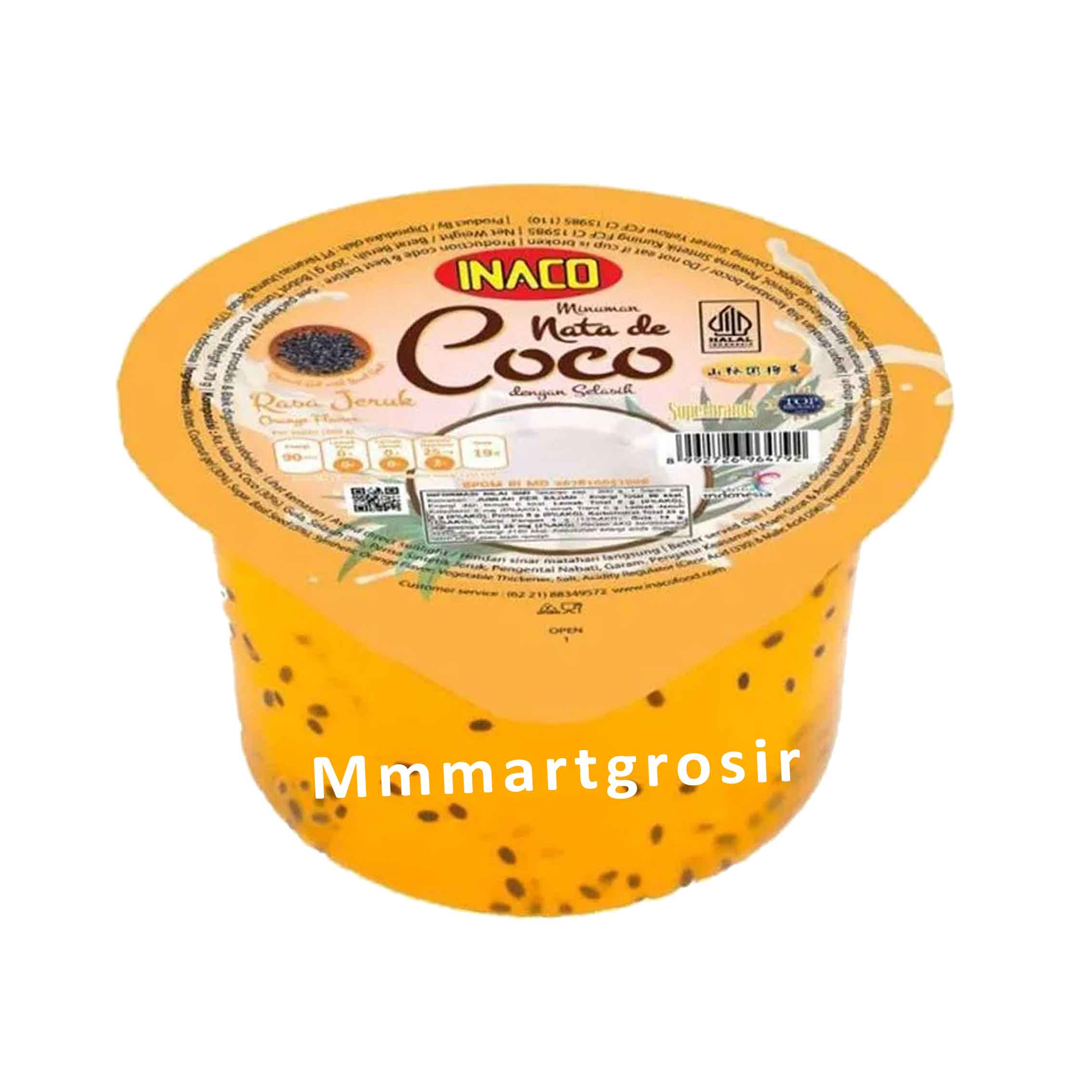 Inaco Nata De Coco Cup / Minuman Coconut Selasih / Minuman Flavor ...