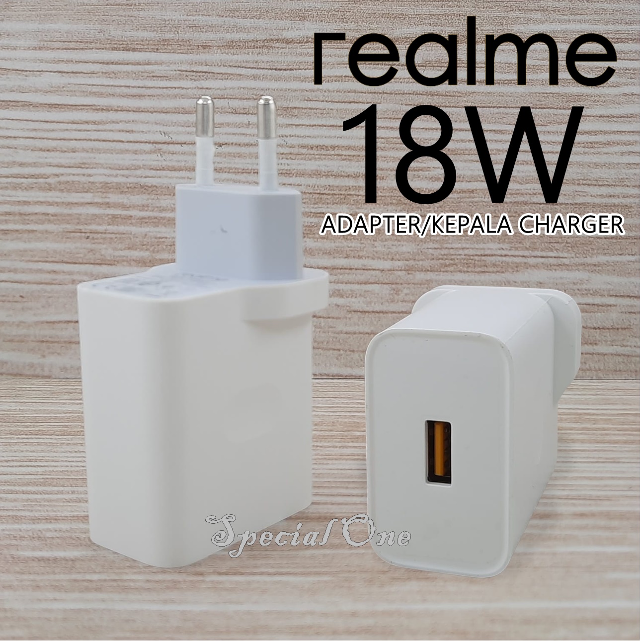18w Realme Charger Adapter Adaptor Adapter Kepala Charger Realme