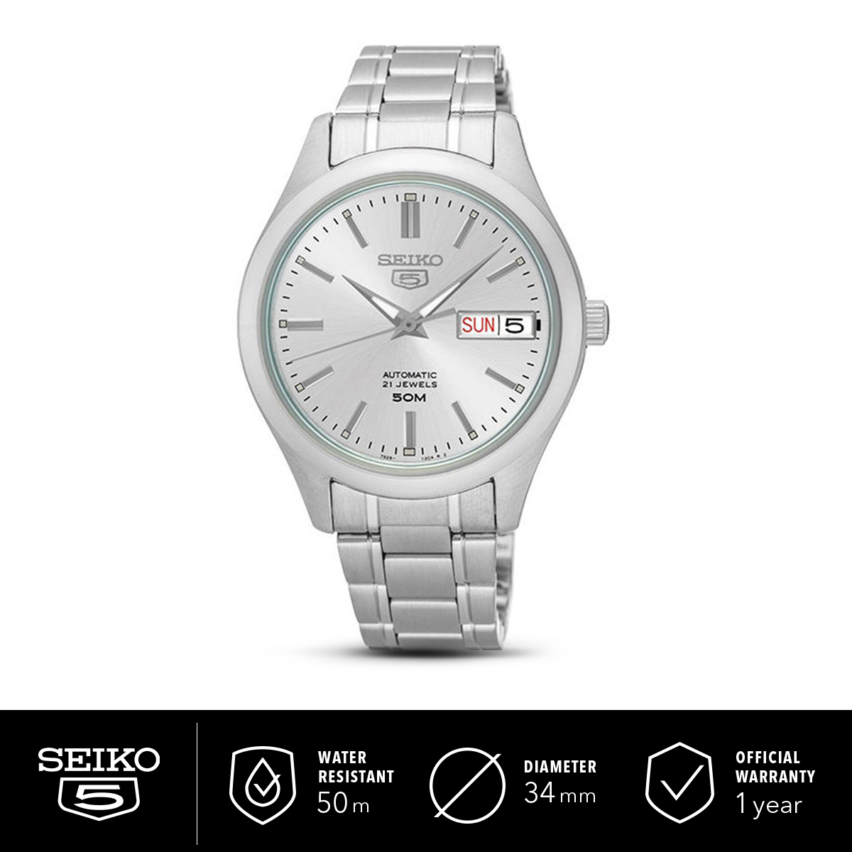 Jam Tangan Wanita Seiko Automatic SNK887 SNK887K1 Original