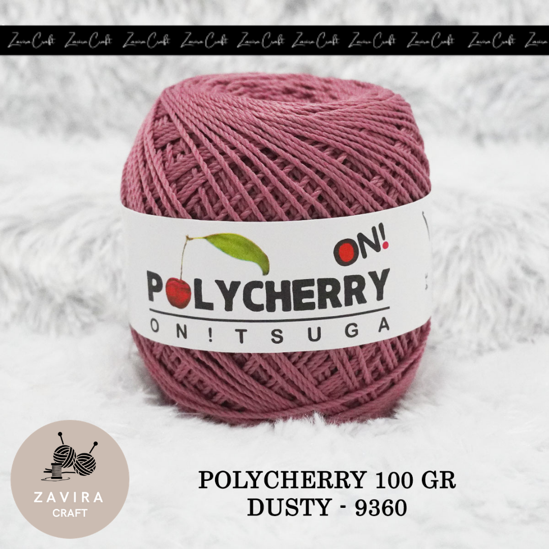 BENANG RAJUT POLYCHERRY ONITSUGA 100 GR | Lazada Indonesia