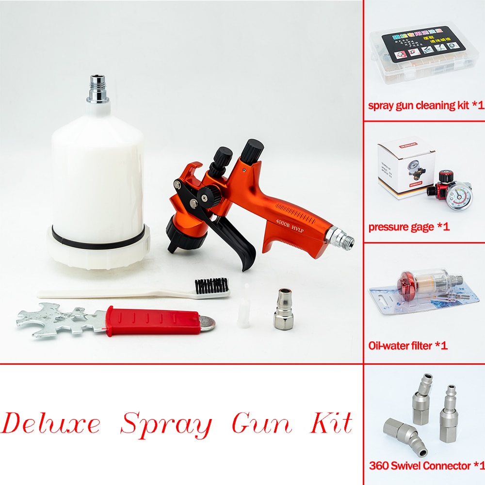 SPRAY GUN elektrik, Spray Gun HVLP NTOOLS Mini 888 cup 250ml Nozzle 1