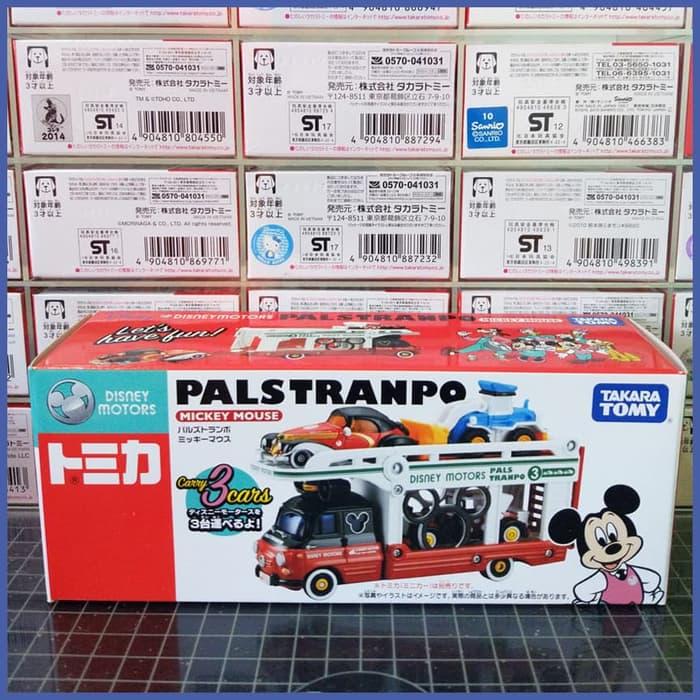 HOT PROMO!! Tomica Disney Motor Palstranpo Carry Truck Mickey Mouse Diecast mobil miniatur hobi diecast truck mobil sport promo diecast terlaris