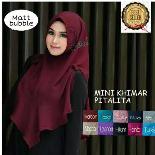 Mini Khimar / Hijab / Jilbab Pitalita