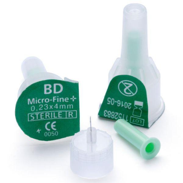 JARUM INSULIN BD 4MM . NEEDLE INSULIN BD 4 MM . MICROFINE NEEDLE BD 4