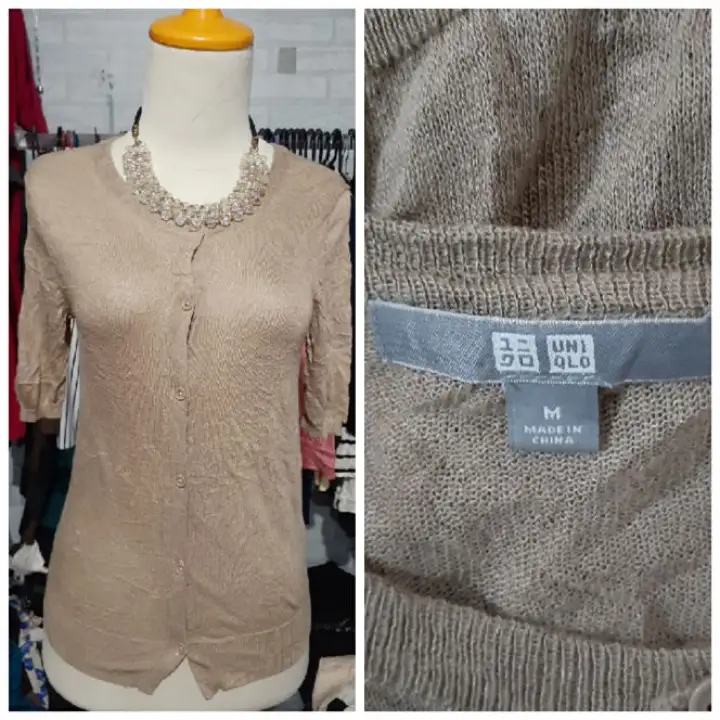 cardigan uniqlo harga