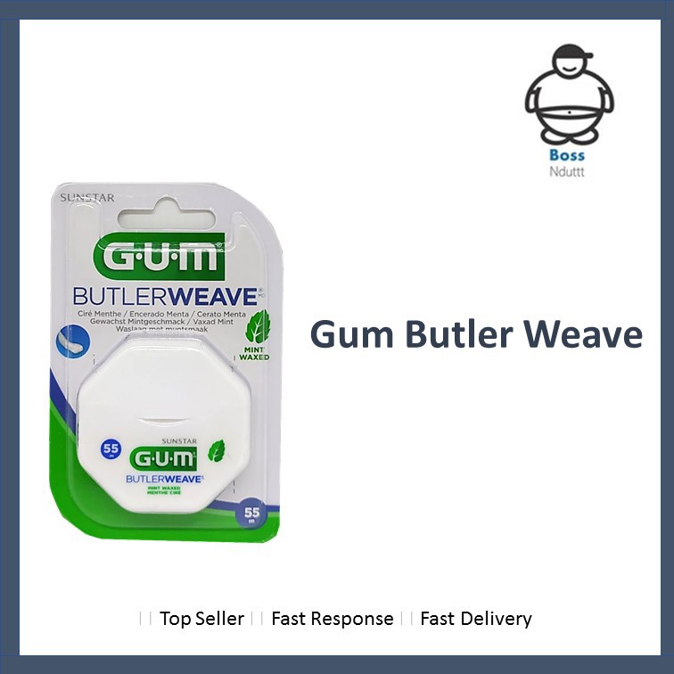 Dental Floss GUM benang gigi Butlerweave Weave Lazada Indonesia