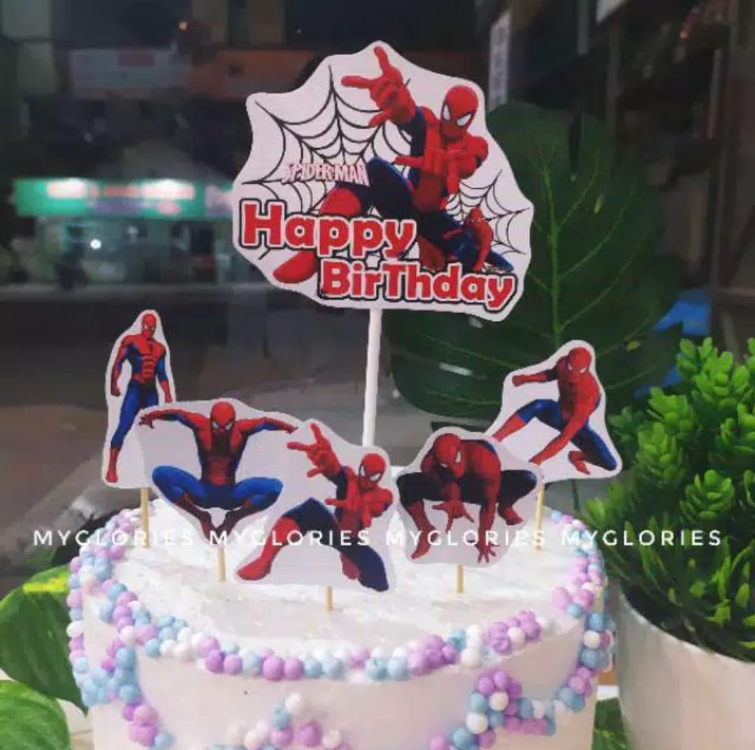 Kue Ulang Tahun Spiderman Kotak - Perumperindo.co.id