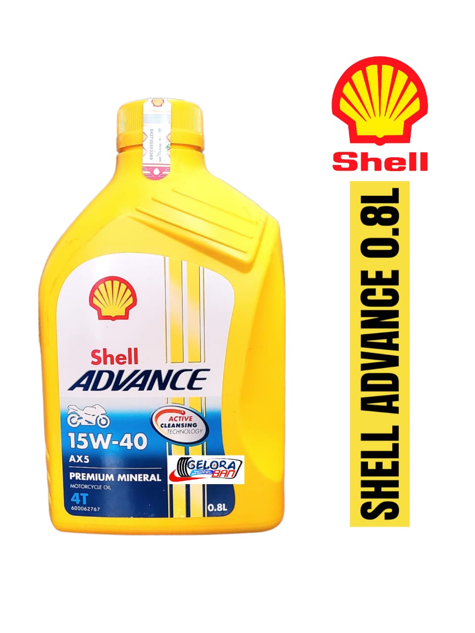 oli shell advance ax5 800ml original oli mesin oli shell advance oil ...