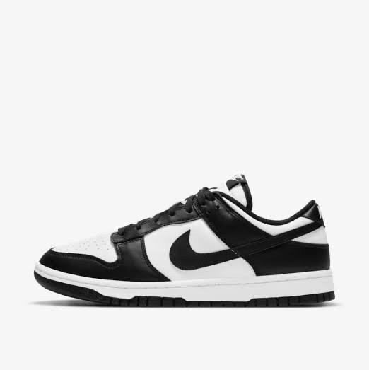 nike dunk low retro black white price