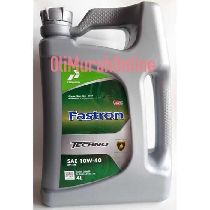 Oli Mobil Mesin 4 liter Pertamina Fastron Techno