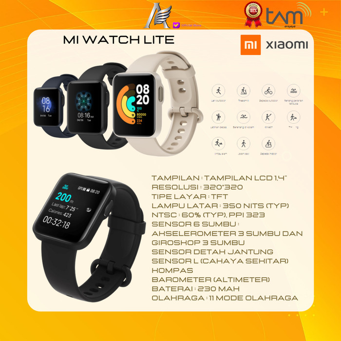 Jual Xiaomi Mi Watch Blue Smart Watch Terbaru | Lazada.co.id