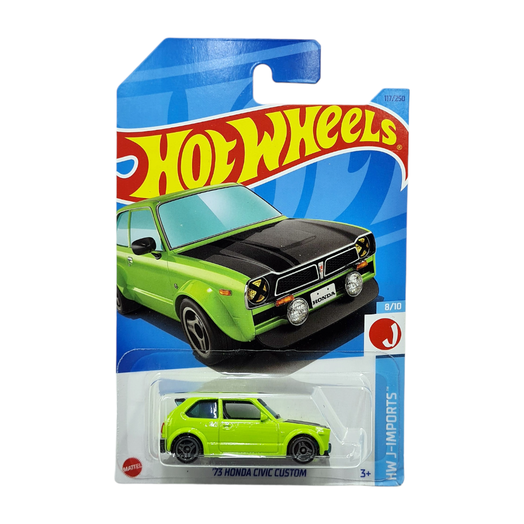 Hot Wheels 73 Honda Civic Custom Hijau F 2023 Lazada Indonesia