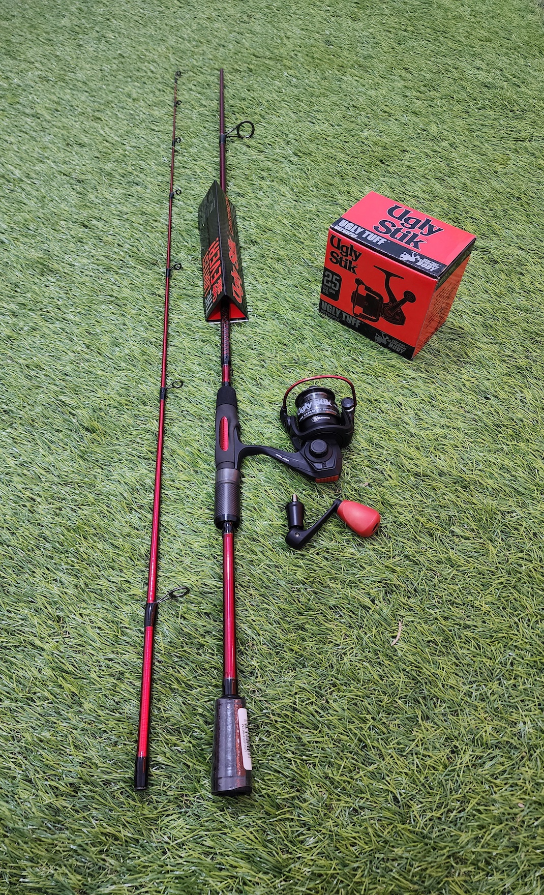 SHAKESPEARE UGLY STIK CARBON RODS 167 DAN 198CM JORAN SPINNING