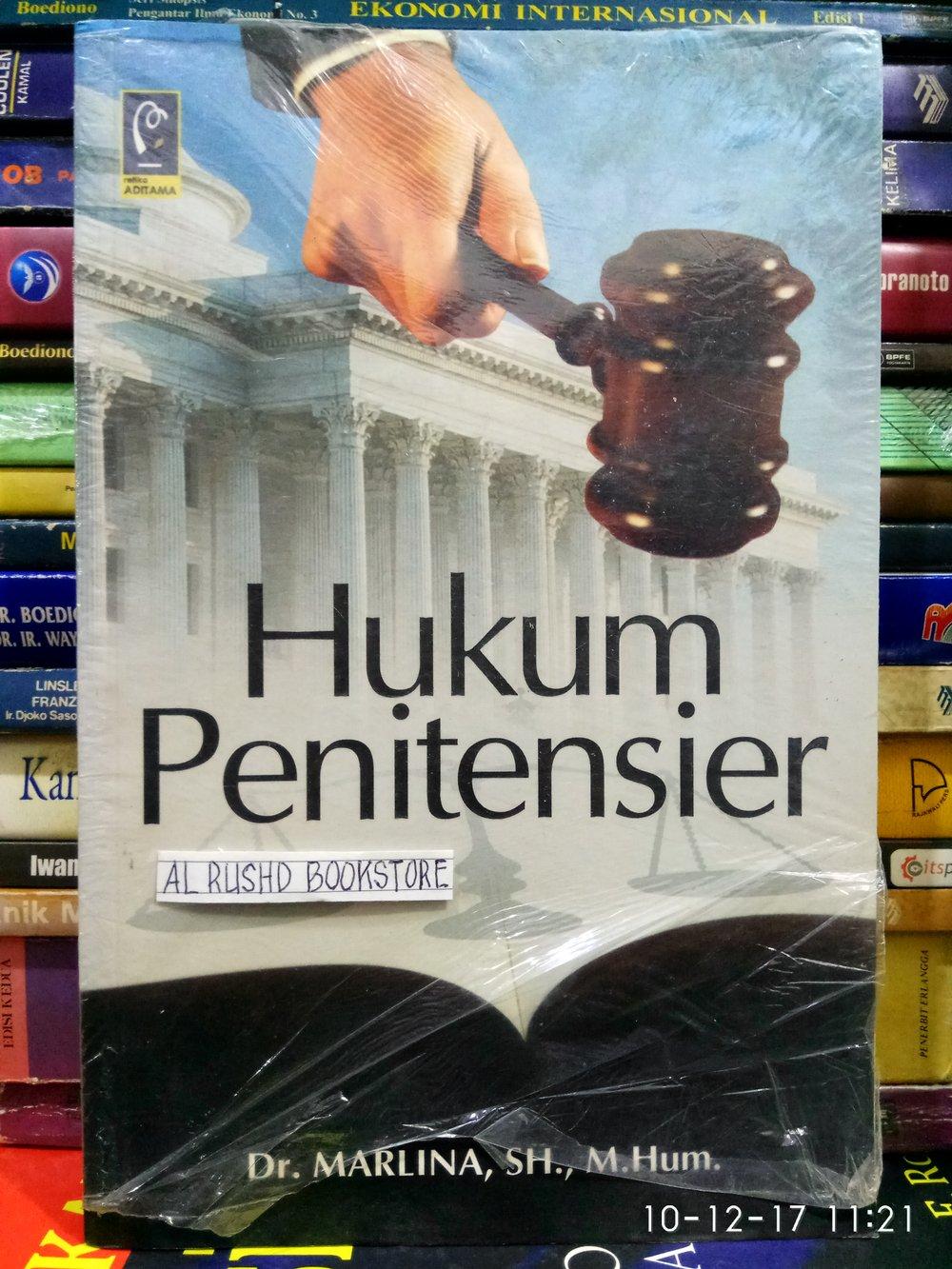 Buku Original - HUKUM PENITENSIER - Dr. MARLINA SH. M. Hum. | Lazada ...