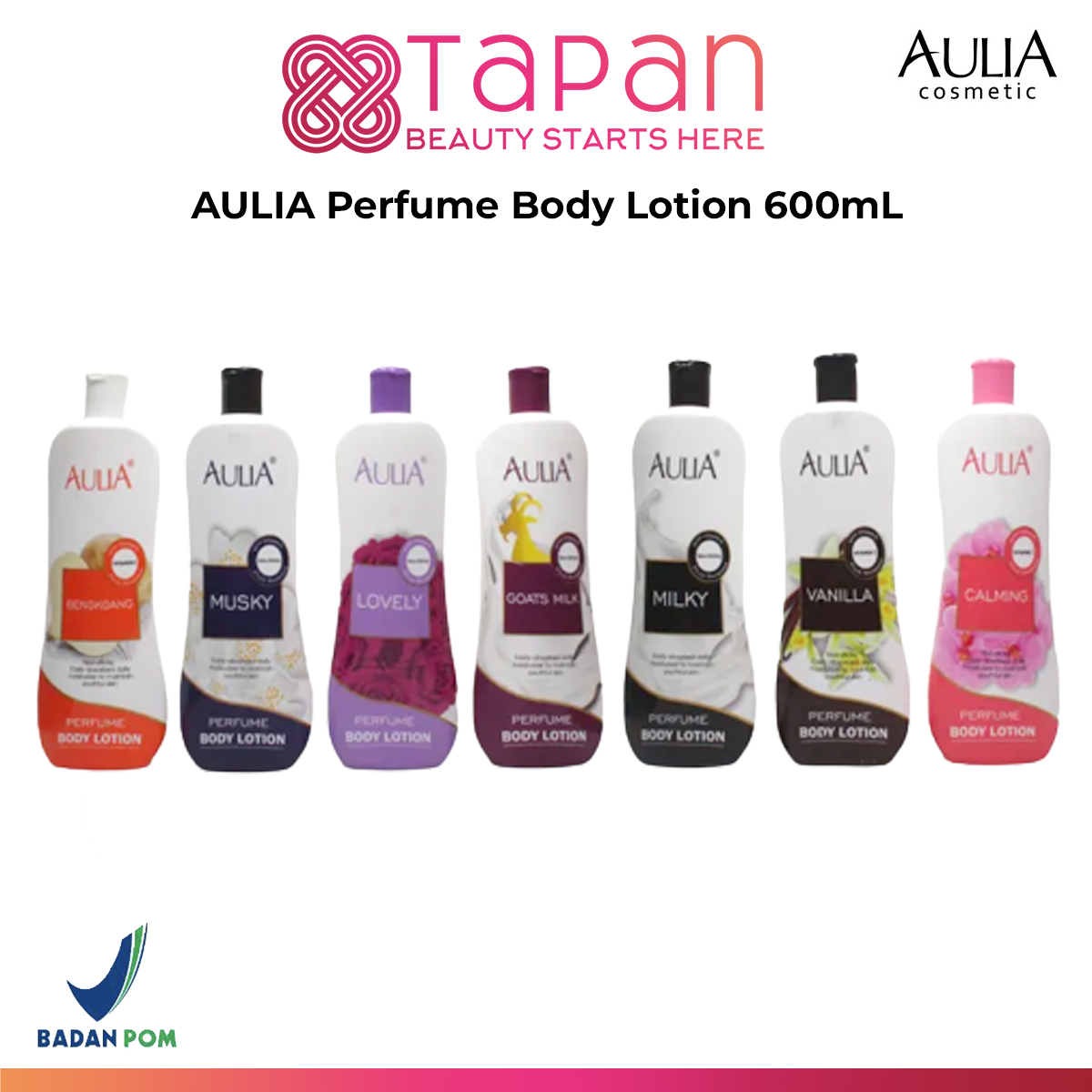 AULIA Perfume Body Lotion 600mL | Lazada Indonesia