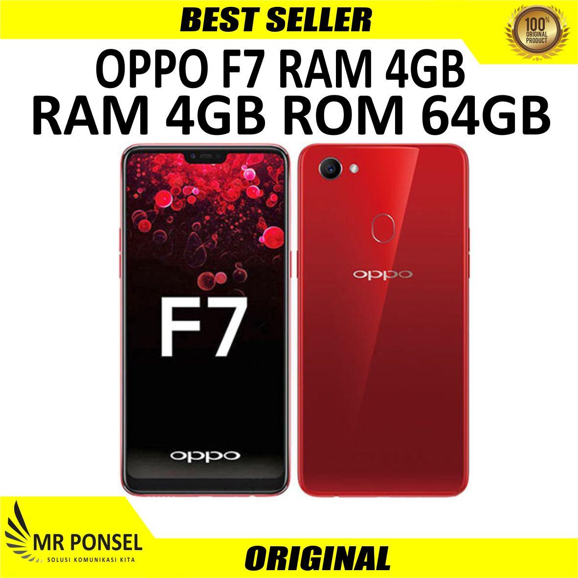 OPPO F7 RAM 4GB ROM 64GB GARANSI RESMI OPPO INDONESIA ORIGINAL