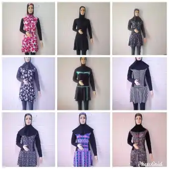 Baju Renang Muslimah Laiz Collection Lazada Indonesia