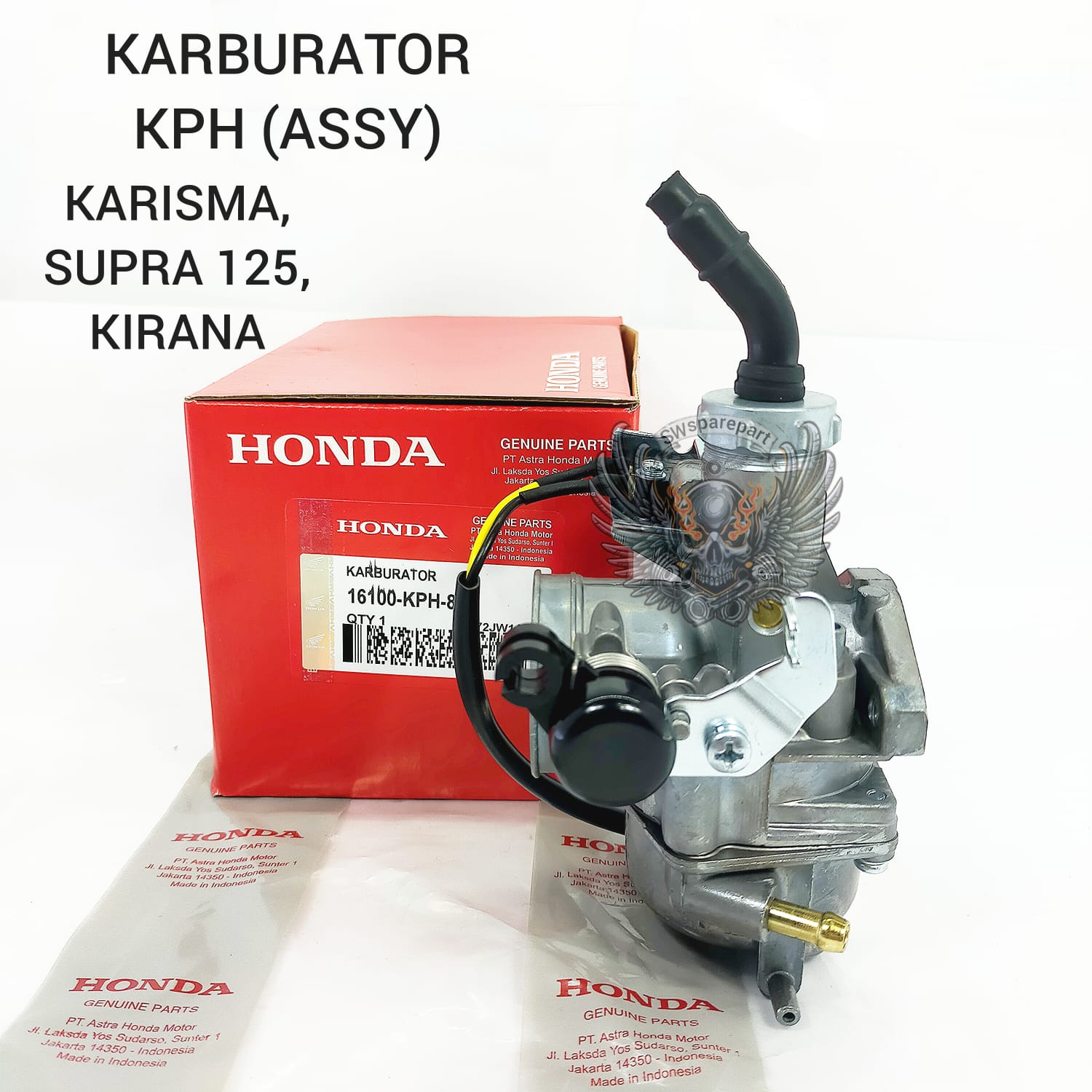 Ori Asli Karburator Honda Kph Supra Karisma Kualitas Original