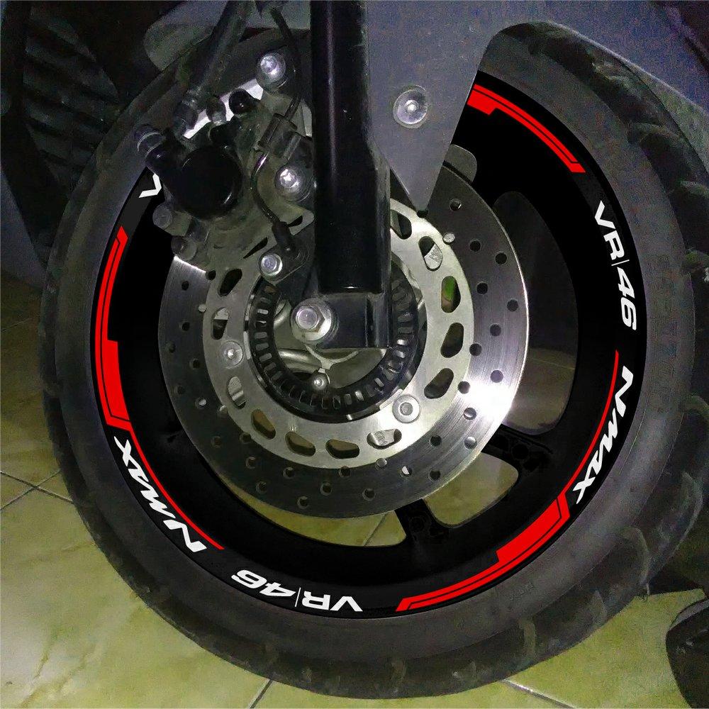 Conan Design - Aksesoris Cutting sticker velg YAMAHA NMAX M1- Conan Concept Sticker -F3N Sticker