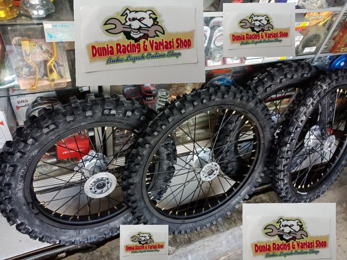 Velg KLX 150 DTracker 150 Ring 16 19 paketan Ban luar d