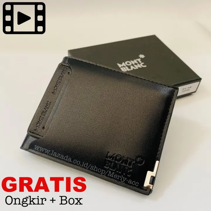 Dompet Pria Kulit Pendek Mb 22 Import Kualitas Terbaik Gratis Box Terbaru 2020 Lazada Indonesia