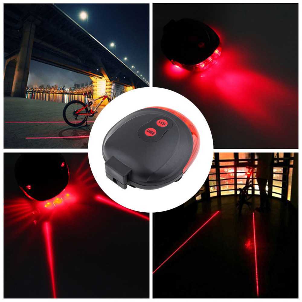 V2 Lampu Laser Belakang Sepeda Lampu Sepeda Laser Garis Line LED
