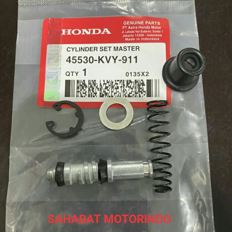 Sil Seal Master Rem Depan Cylinder Set Beat KVY Grade A Lazada Indonesia