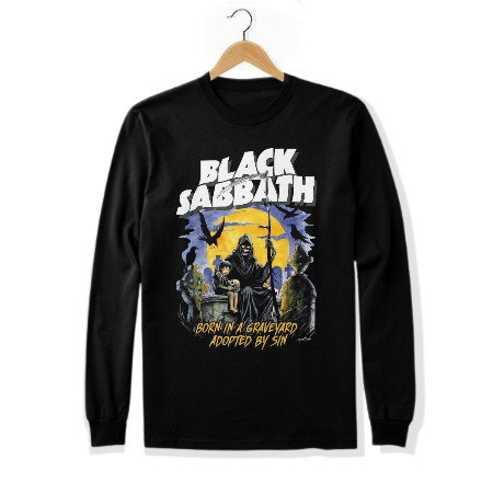 T-SHIRT // KAOS BAND // LENGAN PANJANG 