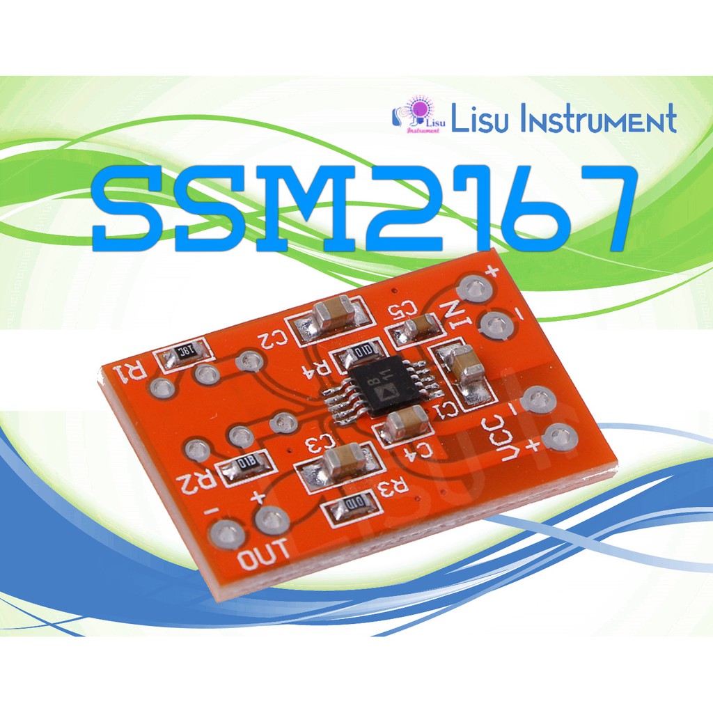 SSM2167 Low Voltage Microphone Preamplifier with Variable Compression ...