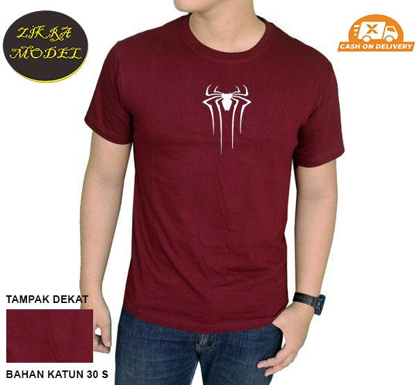 ZIKRA OUTLET- fashion pria / kaos pria kekinian / cotton combed 30s / kaos murah / kaos pria keren /Kaos Distro / kaos pria murah/ KAOS STRIT/laba-laba