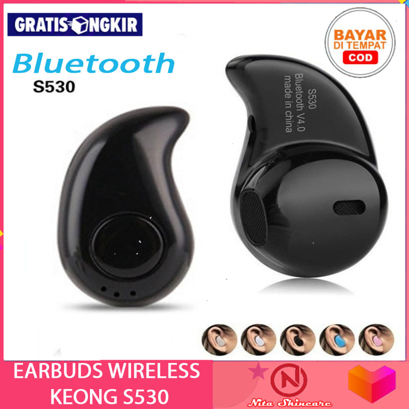 Merk Terbaru Best - Headset Keong Bluetooth Wireless S350 Handsfree