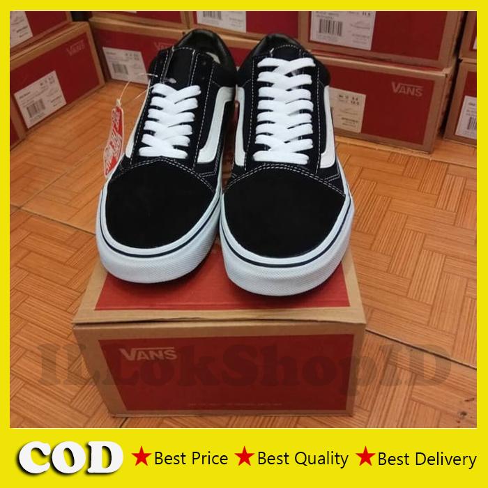 Sepatu Vans Old Skool Original Sneakers Casual - ILLOK