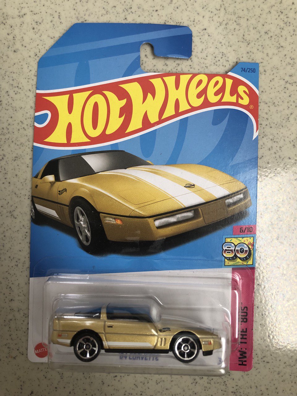 Car Hot Wheels Corvette 1980 HOTWHEELS 84 CORVETTE HW THE 80S HOT