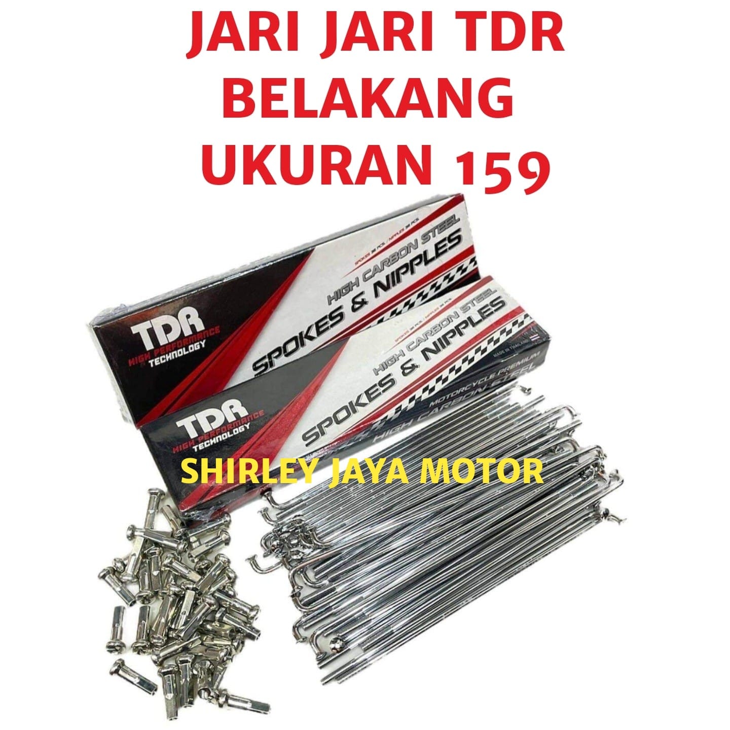 ukuran ruji belakang mx king ring 17