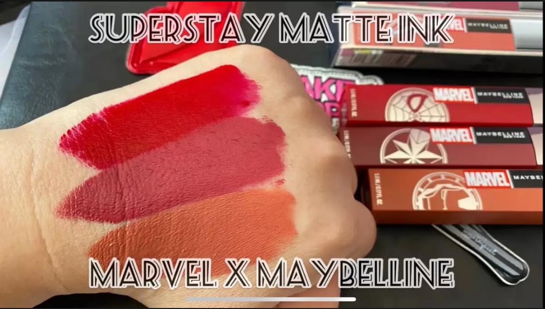 maybelline matte ink marvel