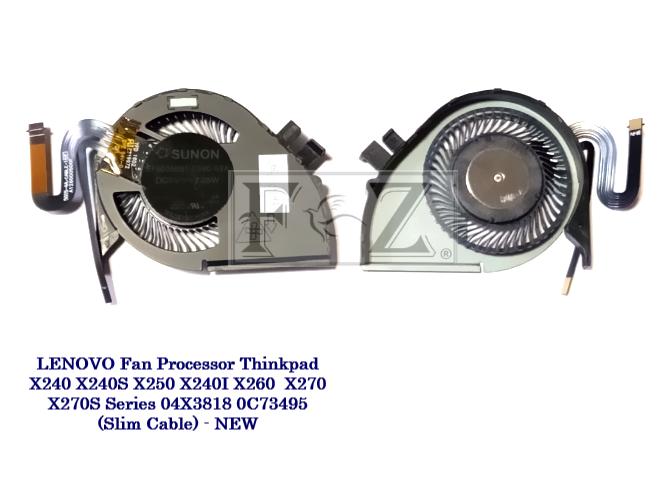 LENOVO Fan Processor Thinkpad X240 X240S X250 X240I X260  X270 X270S Series 04X3818 0C73495 (Slim Cable)