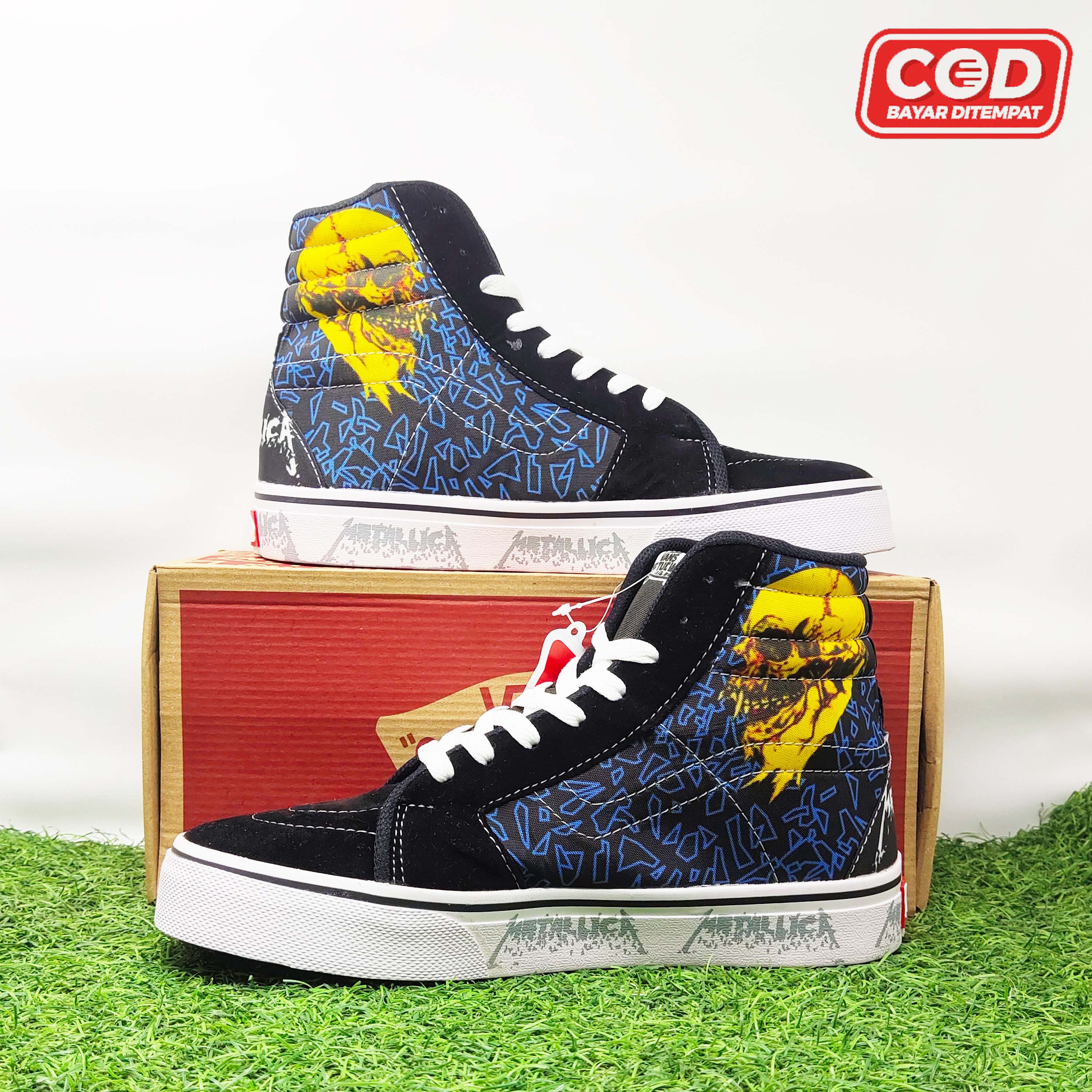 Vans Sk8 Hi Vans Era Vans X Bad Brains TERMURAH SEPATU VANS SK8