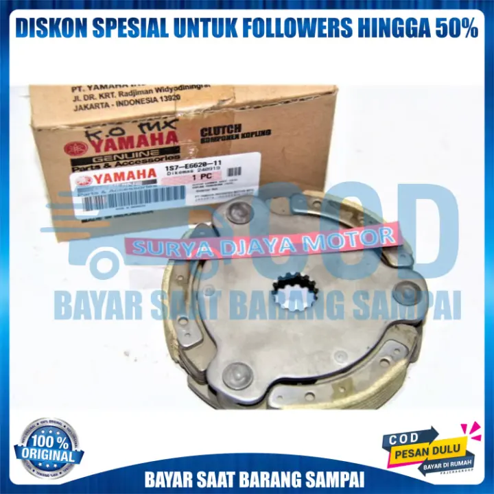 Kampas Kopling Ganda Otomatis Jupiter Mx 135 Lama Old Original Yamaha Lazada Indonesia
