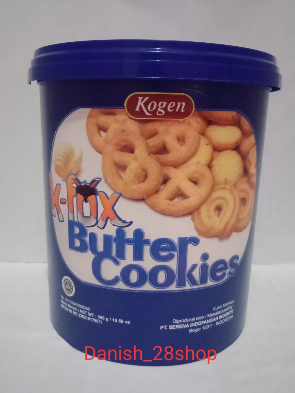 butter cookies kogen / kfox /makanan ringan 300gr Lazada Indonesia
