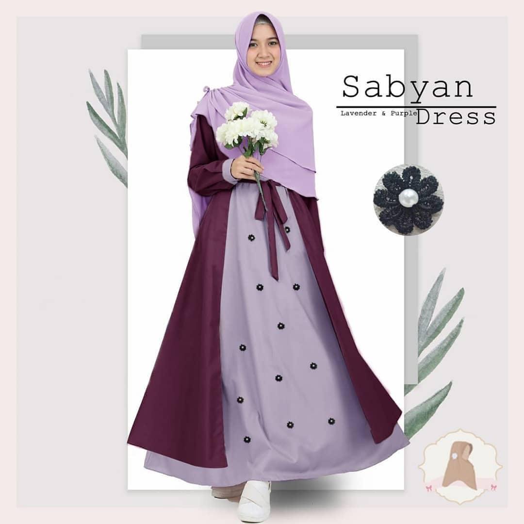 NF Atasan Wanita Gamis Wanita Terbaik Termurah Terpopuler Kekinian SABYAN DRESS