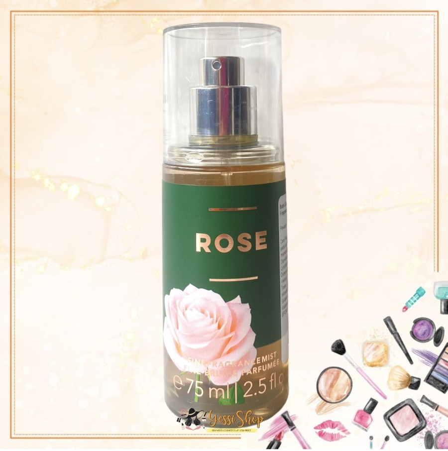Bath Body Works Rose Fine Fragrance Mist 75ml Lazada Indonesia
