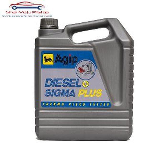 Agip Diesel Sigma Plus SAE-40 Oli Mobil Diesel 5 Liter Original