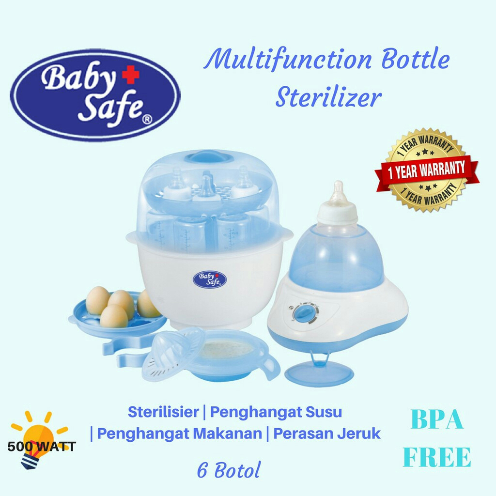 baby safe multifunction bottle sterilizer