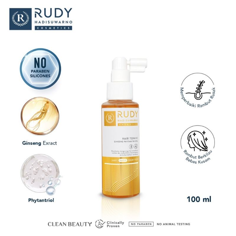 RUDY HADISUWARNO HAIRLOSS SOLUTION HAIR TONIC Series Lazada Indonesia