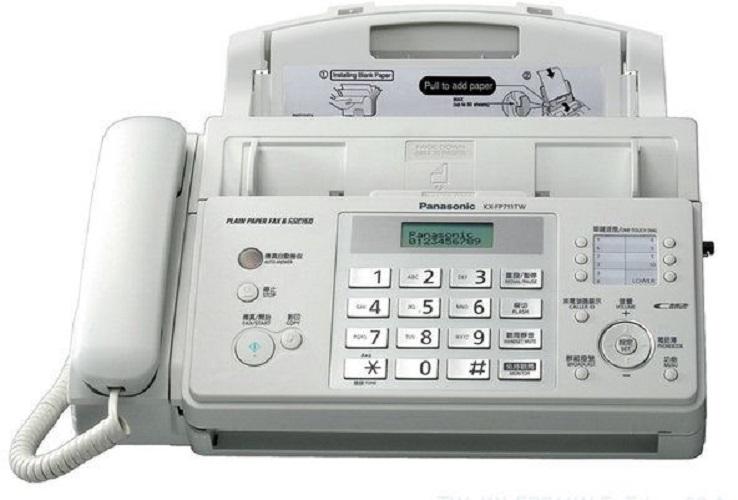 Panasonic Best Seller Murah KX-FP711 CX / FP-711 / FP 711 Faximile Facsimile Fax Plain Paper Bergaransi Resmi - Putih