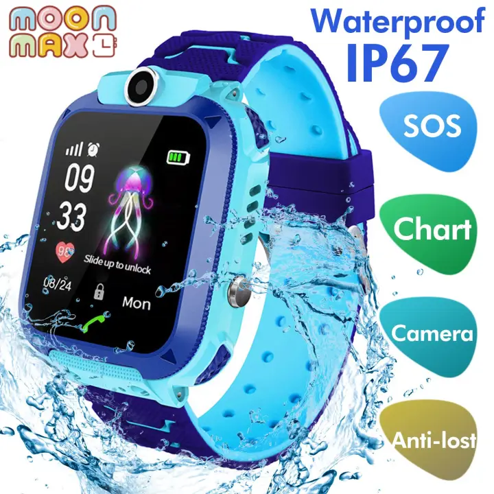 gps positioning smart watch for kids