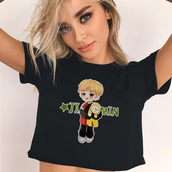 Prono Terlaris Cdjlfh 2018 Women New Fashion Bts Letter Harajuku Print Tank Top Black By Mardiyah Fashion Store