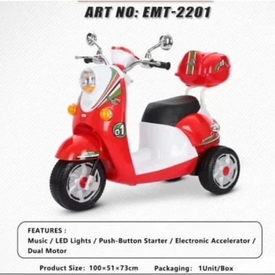 Mainan Anak Motor Aki Scoopy Exotic EMT 2201