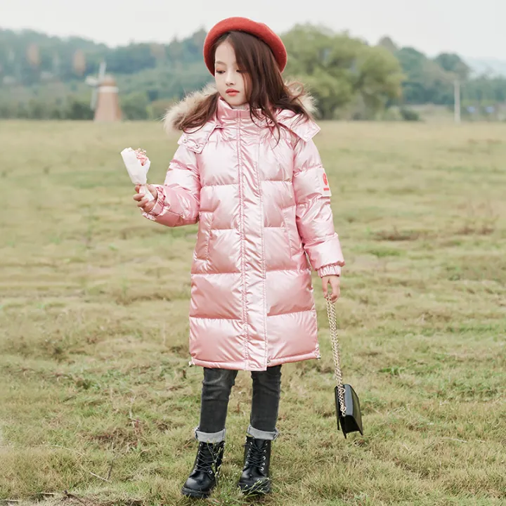 Girls long down coat Outlet